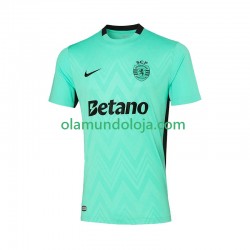 Camisola Sporting CP Homem Equipamento Terceiro 2025-2026 Manga Curta